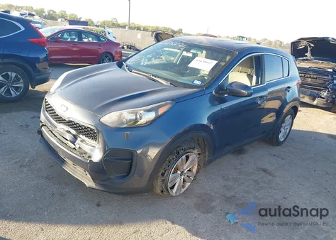 2019 Kia Sportage Lx z USA, uszkodzony, nr VIN KNDPM3AC9K7562583